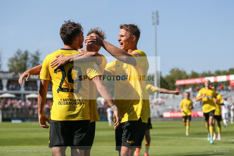AKON Arena, Würzburg, 07.09.2024, sport, action, BFV, Fussball, 8. Spieltag, Regionalliga Bayern, BAY, FWK, SpVgg Bayreuth, FC Würzburger Kickers - Bild-ID: 2434223