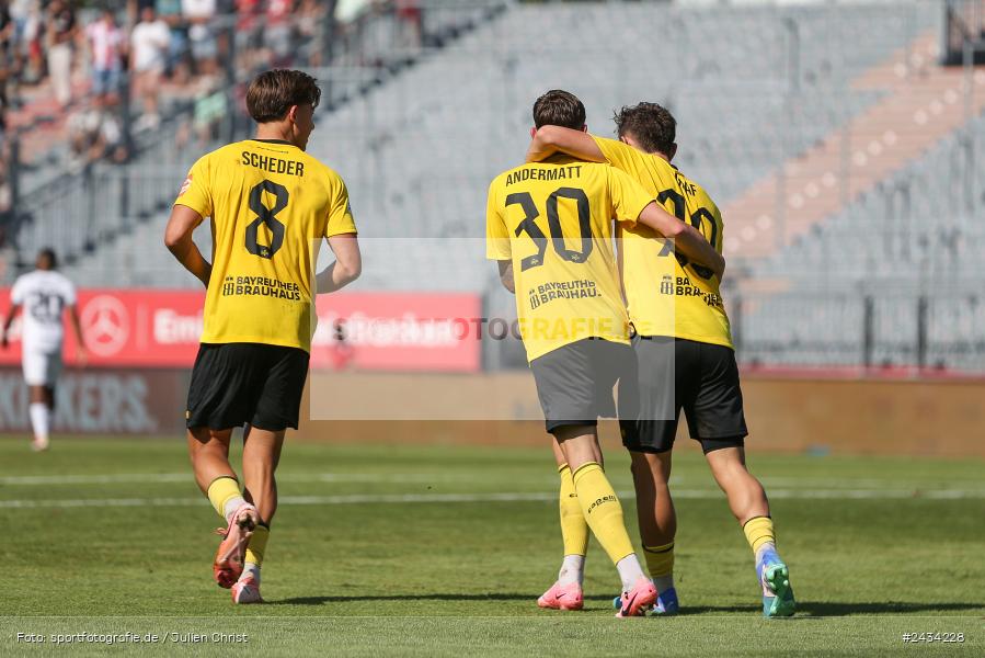 AKON Arena, Würzburg, 07.09.2024, sport, action, BFV, Fussball, 8. Spieltag, Regionalliga Bayern, BAY, FWK, SpVgg Bayreuth, FC Würzburger Kickers - Bild-ID: 2434228