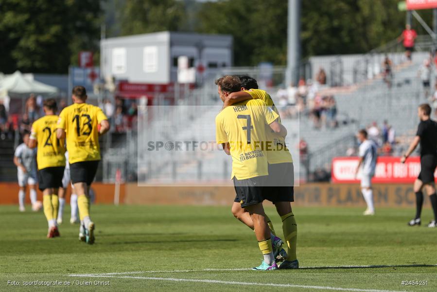AKON Arena, Würzburg, 07.09.2024, sport, action, BFV, Fussball, 8. Spieltag, Regionalliga Bayern, BAY, FWK, SpVgg Bayreuth, FC Würzburger Kickers - Bild-ID: 2434231
