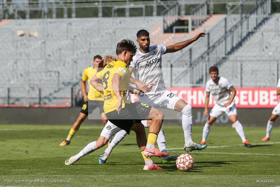AKON Arena, Würzburg, 07.09.2024, sport, action, BFV, Fussball, 8. Spieltag, Regionalliga Bayern, BAY, FWK, SpVgg Bayreuth, FC Würzburger Kickers - Bild-ID: 2434243