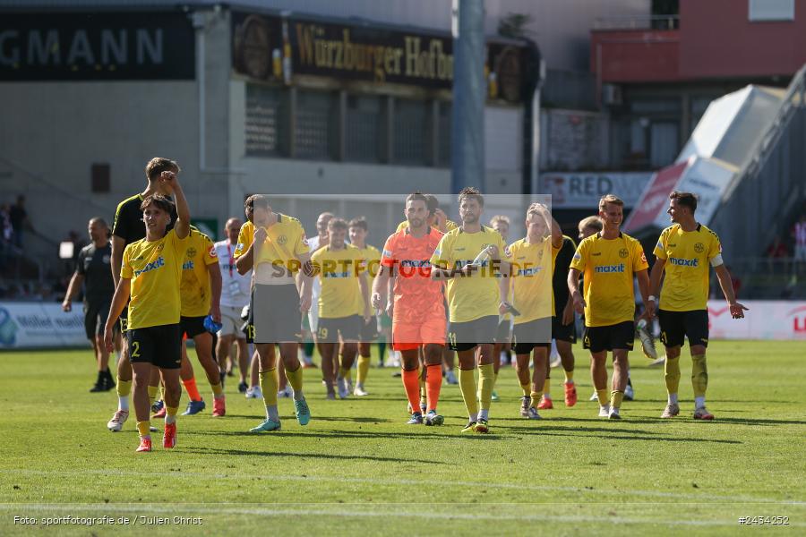 AKON Arena, Würzburg, 07.09.2024, sport, action, BFV, Fussball, 8. Spieltag, Regionalliga Bayern, BAY, FWK, SpVgg Bayreuth, FC Würzburger Kickers - Bild-ID: 2434252