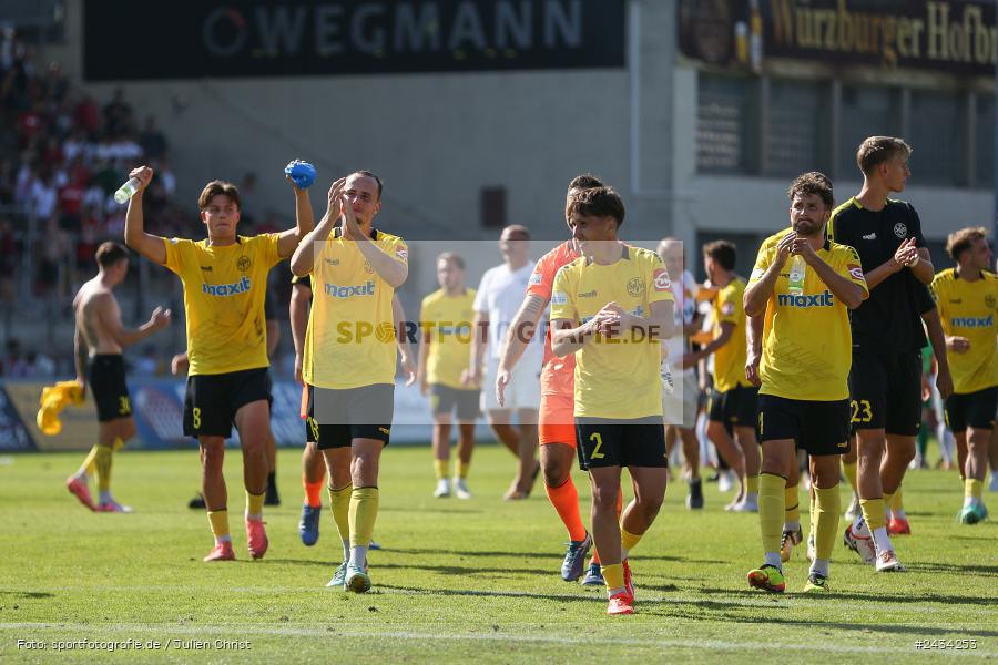 AKON Arena, Würzburg, 07.09.2024, sport, action, BFV, Fussball, 8. Spieltag, Regionalliga Bayern, BAY, FWK, SpVgg Bayreuth, FC Würzburger Kickers - Bild-ID: 2434253