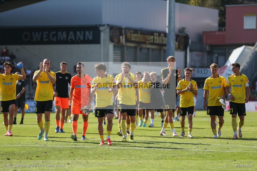 AKON Arena, Würzburg, 07.09.2024, sport, action, BFV, Fussball, 8. Spieltag, Regionalliga Bayern, BAY, FWK, SpVgg Bayreuth, FC Würzburger Kickers - Bild-ID: 2434256