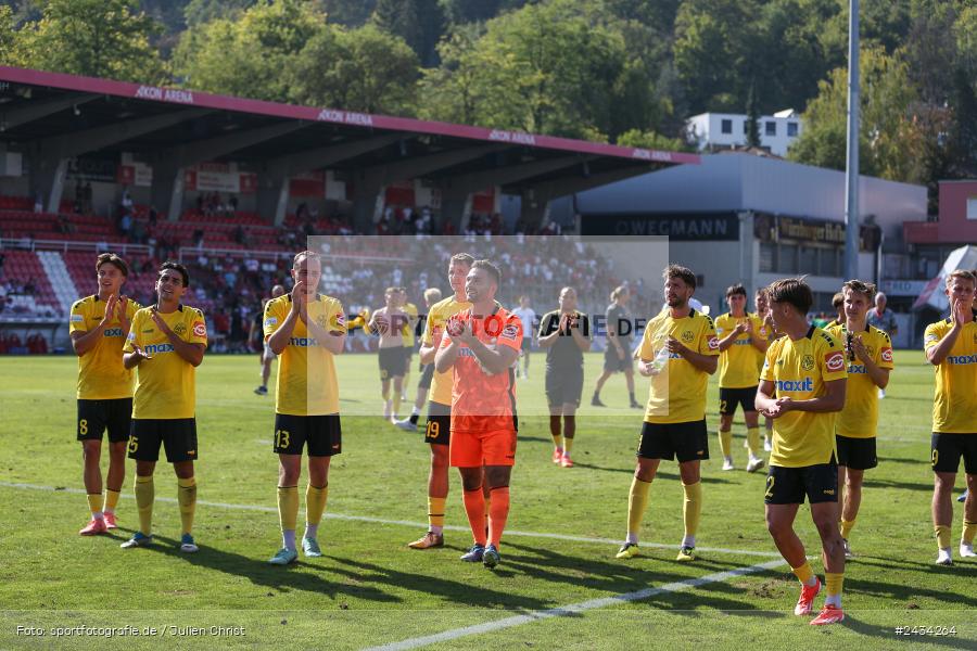 AKON Arena, Würzburg, 07.09.2024, sport, action, BFV, Fussball, 8. Spieltag, Regionalliga Bayern, BAY, FWK, SpVgg Bayreuth, FC Würzburger Kickers - Bild-ID: 2434264