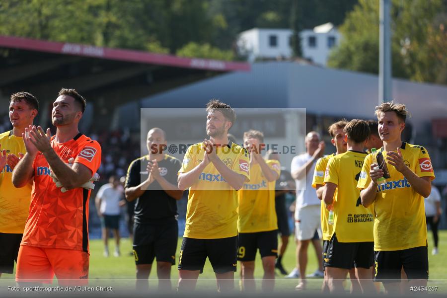 AKON Arena, Würzburg, 07.09.2024, sport, action, BFV, Fussball, 8. Spieltag, Regionalliga Bayern, BAY, FWK, SpVgg Bayreuth, FC Würzburger Kickers - Bild-ID: 2434267