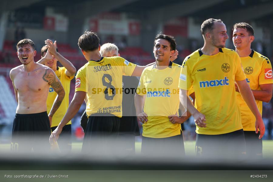 AKON Arena, Würzburg, 07.09.2024, sport, action, BFV, Fussball, 8. Spieltag, Regionalliga Bayern, BAY, FWK, SpVgg Bayreuth, FC Würzburger Kickers - Bild-ID: 2434273