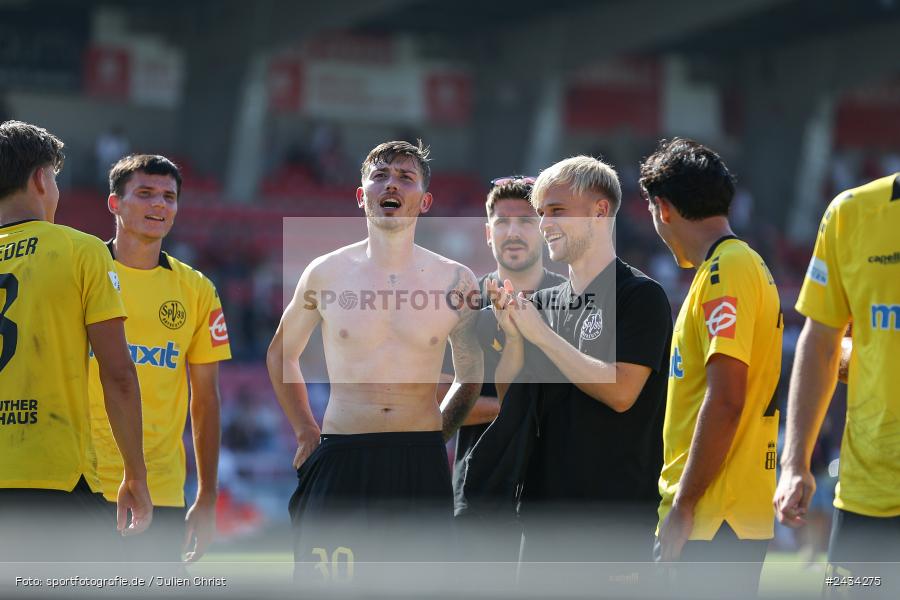 AKON Arena, Würzburg, 07.09.2024, sport, action, BFV, Fussball, 8. Spieltag, Regionalliga Bayern, BAY, FWK, SpVgg Bayreuth, FC Würzburger Kickers - Bild-ID: 2434275