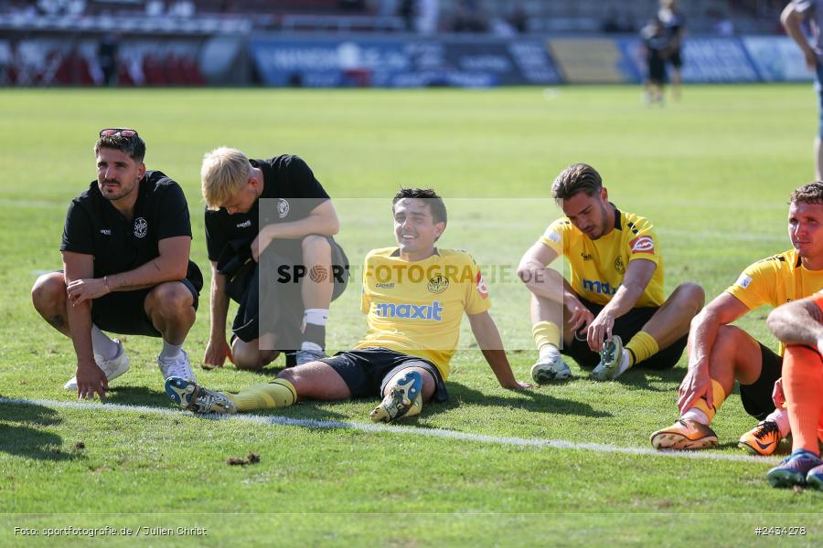AKON Arena, Würzburg, 07.09.2024, sport, action, BFV, Fussball, 8. Spieltag, Regionalliga Bayern, BAY, FWK, SpVgg Bayreuth, FC Würzburger Kickers - Bild-ID: 2434278