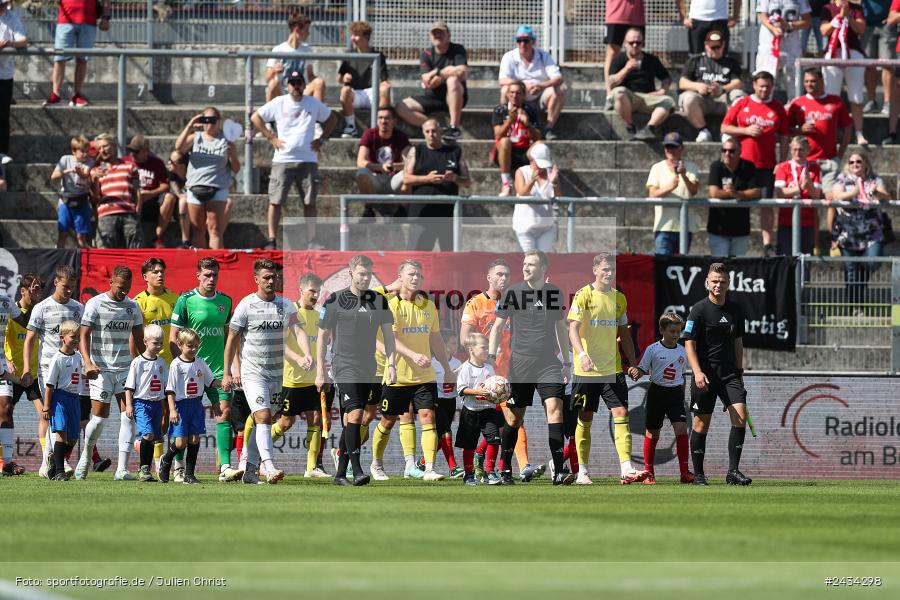 AKON Arena, Würzburg, 07.09.2024, sport, action, BFV, Fussball, 8. Spieltag, Regionalliga Bayern, BAY, FWK, SpVgg Bayreuth, FC Würzburger Kickers - Bild-ID: 2434298