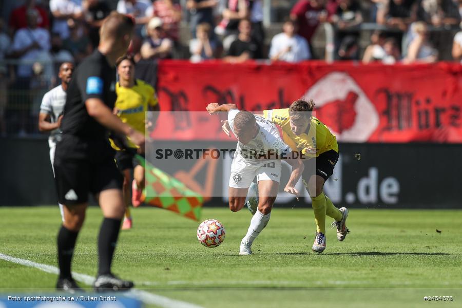 AKON Arena, Würzburg, 07.09.2024, sport, action, BFV, Fussball, 8. Spieltag, Regionalliga Bayern, BAY, FWK, SpVgg Bayreuth, FC Würzburger Kickers - Bild-ID: 2434373