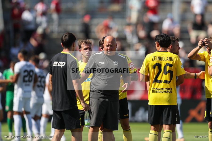 AKON Arena, Würzburg, 07.09.2024, sport, action, BFV, Fussball, 8. Spieltag, Regionalliga Bayern, BAY, FWK, SpVgg Bayreuth, FC Würzburger Kickers - Bild-ID: 2434407