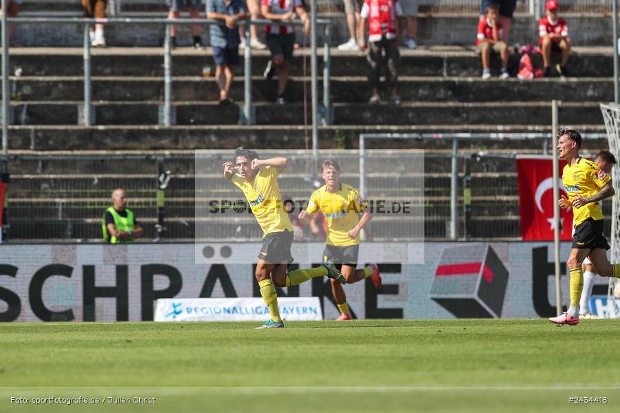 AKON Arena, Würzburg, 07.09.2024, sport, action, BFV, Fussball, 8. Spieltag, Regionalliga Bayern, BAY, FWK, SpVgg Bayreuth, FC Würzburger Kickers - Bild-ID: 2434418