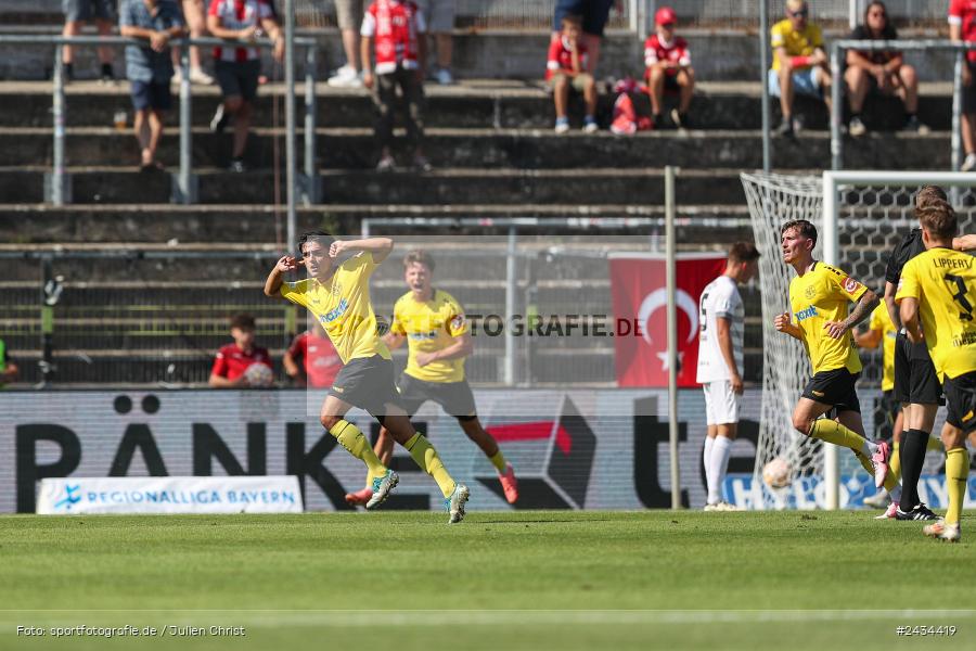 AKON Arena, Würzburg, 07.09.2024, sport, action, BFV, Fussball, 8. Spieltag, Regionalliga Bayern, BAY, FWK, SpVgg Bayreuth, FC Würzburger Kickers - Bild-ID: 2434419