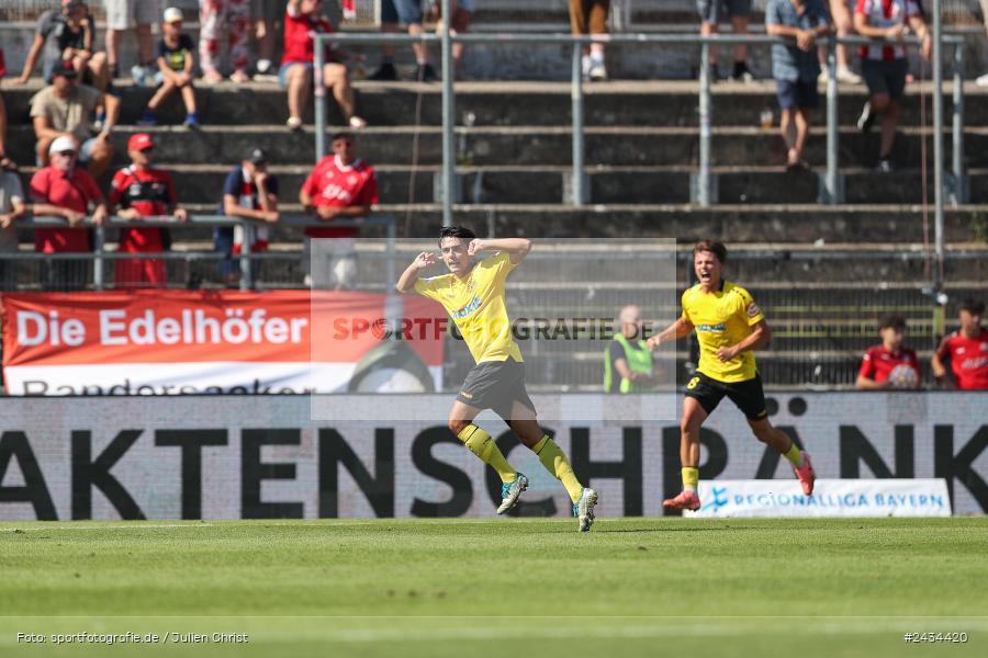 AKON Arena, Würzburg, 07.09.2024, sport, action, BFV, Fussball, 8. Spieltag, Regionalliga Bayern, BAY, FWK, SpVgg Bayreuth, FC Würzburger Kickers - Bild-ID: 2434420