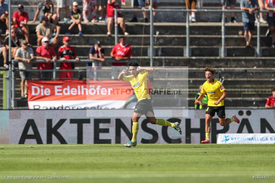 AKON Arena, Würzburg, 07.09.2024, sport, action, BFV, Fussball, 8. Spieltag, Regionalliga Bayern, BAY, FWK, SpVgg Bayreuth, FC Würzburger Kickers - Bild-ID: 2434421