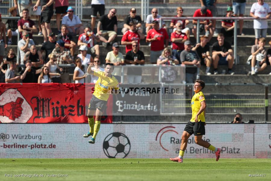 AKON Arena, Würzburg, 07.09.2024, sport, action, BFV, Fussball, 8. Spieltag, Regionalliga Bayern, BAY, FWK, SpVgg Bayreuth, FC Würzburger Kickers - Bild-ID: 2434427