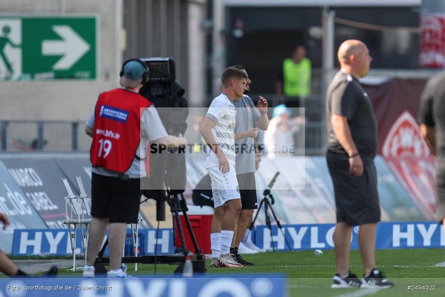 AKON Arena, Würzburg, 07.09.2024, sport, action, BFV, Fussball, 8. Spieltag, Regionalliga Bayern, BAY, FWK, SpVgg Bayreuth, FC Würzburger Kickers - Bild-ID: 2434522