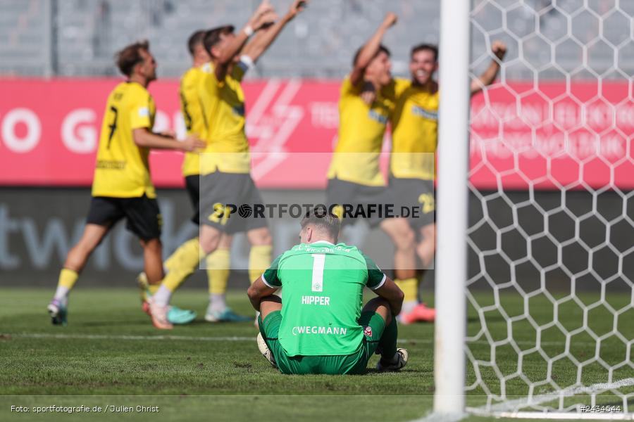 AKON Arena, Würzburg, 07.09.2024, sport, action, BFV, Fussball, 8. Spieltag, Regionalliga Bayern, BAY, FWK, SpVgg Bayreuth, FC Würzburger Kickers - Bild-ID: 2434544