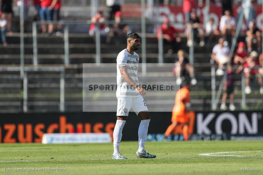 AKON Arena, Würzburg, 07.09.2024, sport, action, BFV, Fussball, 8. Spieltag, Regionalliga Bayern, BAY, FWK, SpVgg Bayreuth, FC Würzburger Kickers - Bild-ID: 2434590