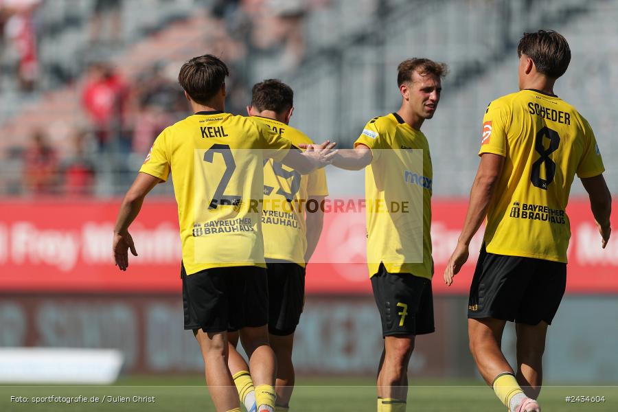 AKON Arena, Würzburg, 07.09.2024, sport, action, BFV, Fussball, 8. Spieltag, Regionalliga Bayern, BAY, FWK, SpVgg Bayreuth, FC Würzburger Kickers - Bild-ID: 2434604