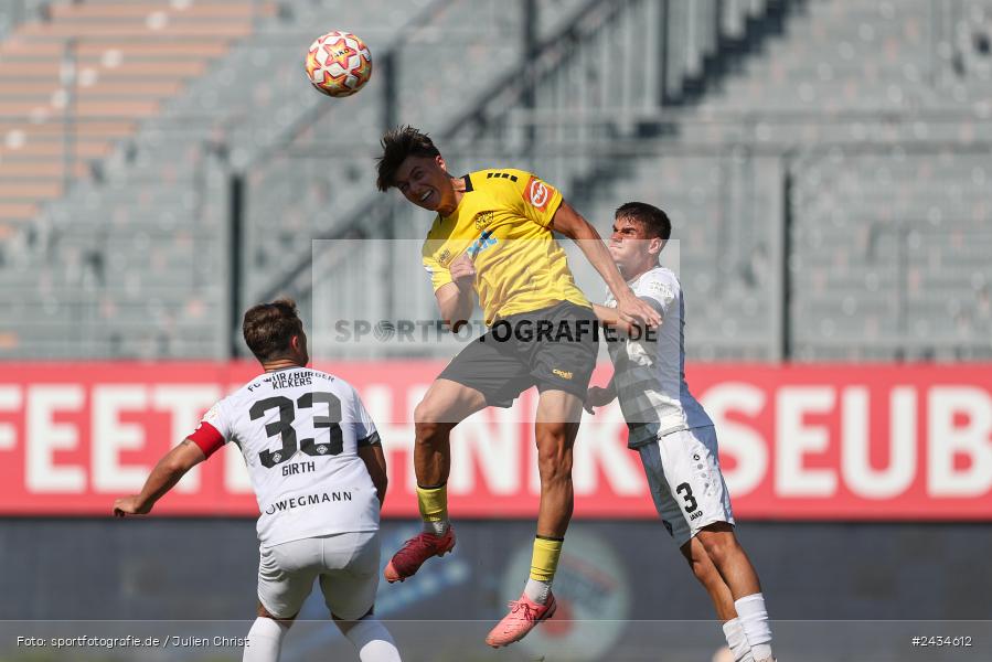 AKON Arena, Würzburg, 07.09.2024, sport, action, BFV, Fussball, 8. Spieltag, Regionalliga Bayern, BAY, FWK, SpVgg Bayreuth, FC Würzburger Kickers - Bild-ID: 2434612