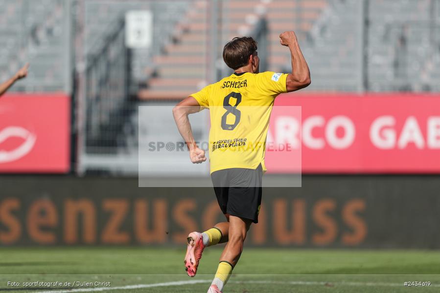 AKON Arena, Würzburg, 07.09.2024, sport, action, BFV, Fussball, 8. Spieltag, Regionalliga Bayern, BAY, FWK, SpVgg Bayreuth, FC Würzburger Kickers - Bild-ID: 2434619