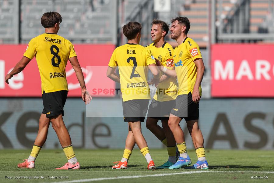 AKON Arena, Würzburg, 07.09.2024, sport, action, BFV, Fussball, 8. Spieltag, Regionalliga Bayern, BAY, FWK, SpVgg Bayreuth, FC Würzburger Kickers - Bild-ID: 2434629