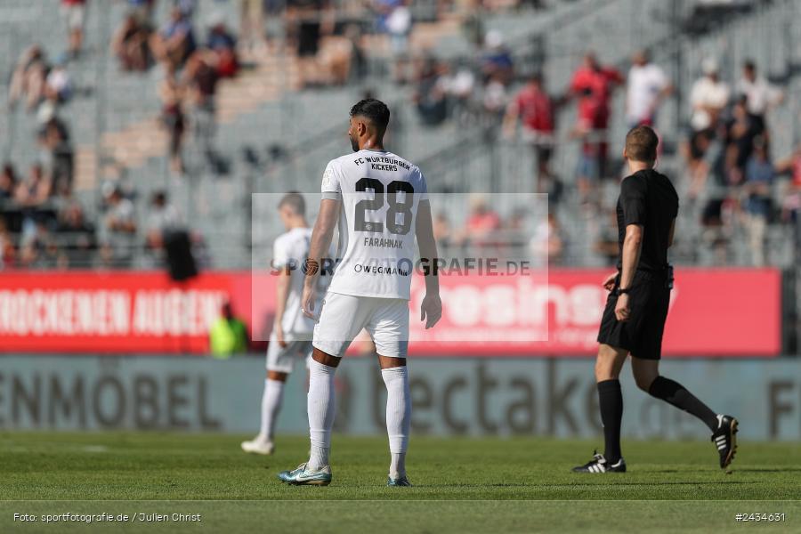 AKON Arena, Würzburg, 07.09.2024, sport, action, BFV, Fussball, 8. Spieltag, Regionalliga Bayern, BAY, FWK, SpVgg Bayreuth, FC Würzburger Kickers - Bild-ID: 2434631