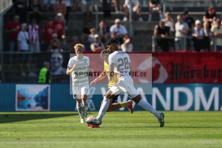 AKON Arena, Würzburg, 07.09.2024, sport, action, BFV, Fussball, 8. Spieltag, Regionalliga Bayern, BAY, FWK, SpVgg Bayreuth, FC Würzburger Kickers - Bild-ID: 2434685