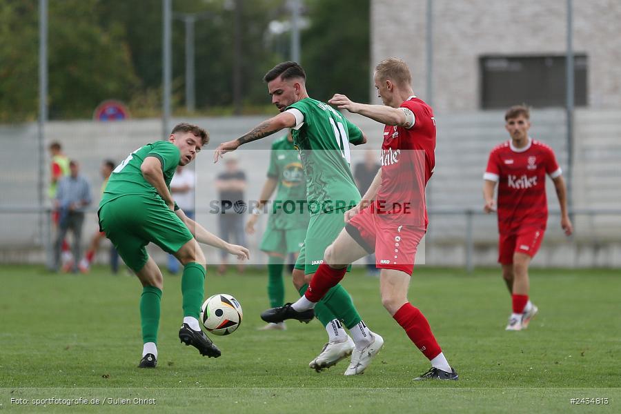 Sportgelände, Lohr am Main, 08.09.2024, sport, action, BFV, Fussball, 8. Spieltag, Bezirksliga Unterfranken West, TSV, LOH, TSV 1913 Pflaumheim, TSV 1846 Lohr a. Main - Bild-ID: 2434813 Sportgelände, Lohr am Main, 08.09.2024, sport, action, BFV, Fussball, 8. Spieltag, Bezirksliga Unterfranken West, TSV, LOH, TSV 1913 Pflaumheim, TSV 1846 Lohr a. Main - Bild-ID: 2434813