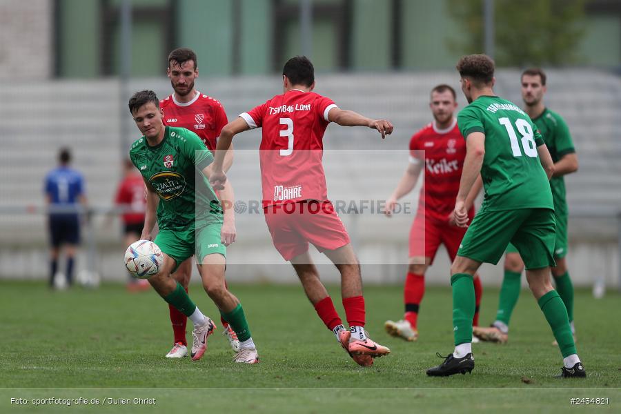 Sportgelände, Lohr am Main, 08.09.2024, sport, action, BFV, Fussball, 8. Spieltag, Bezirksliga Unterfranken West, TSV, LOH, TSV 1913 Pflaumheim, TSV 1846 Lohr a. Main - Bild-ID: 2434821