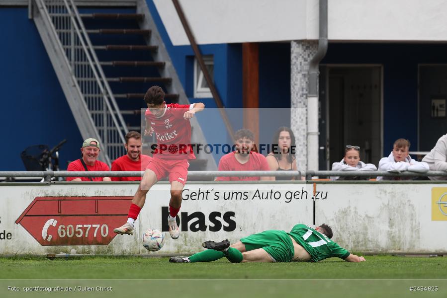 Sportgelände, Lohr am Main, 08.09.2024, sport, action, BFV, Fussball, 8. Spieltag, Bezirksliga Unterfranken West, TSV, LOH, TSV 1913 Pflaumheim, TSV 1846 Lohr a. Main - Bild-ID: 2434823
