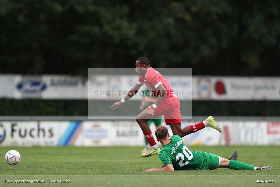 Sportgelände, Lohr am Main, 08.09.2024, sport, action, BFV, Fussball, 8. Spieltag, Bezirksliga Unterfranken West, TSV, LOH, TSV 1913 Pflaumheim, TSV 1846 Lohr a. Main - Bild-ID: 2434825