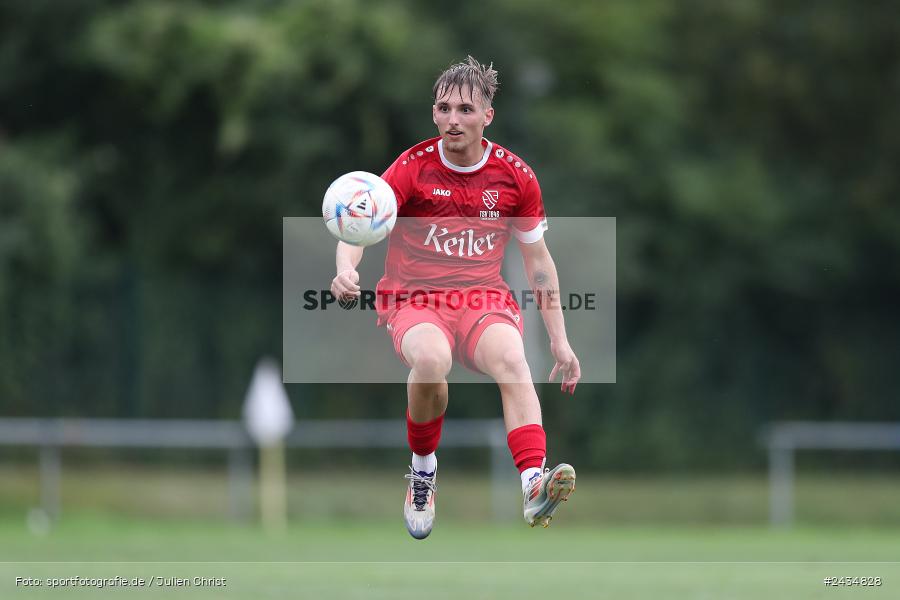 Sportgelände, Lohr am Main, 08.09.2024, sport, action, BFV, Fussball, 8. Spieltag, Bezirksliga Unterfranken West, TSV, LOH, TSV 1913 Pflaumheim, TSV 1846 Lohr a. Main - Bild-ID: 2434828