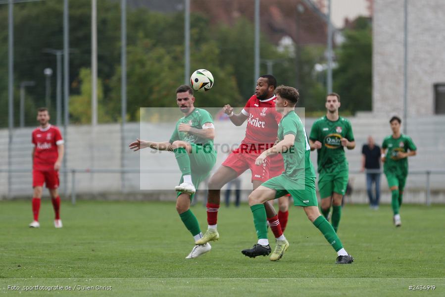 Sportgelände, Lohr am Main, 08.09.2024, sport, action, BFV, Fussball, 8. Spieltag, Bezirksliga Unterfranken West, TSV, LOH, TSV 1913 Pflaumheim, TSV 1846 Lohr a. Main - Bild-ID: 2434919