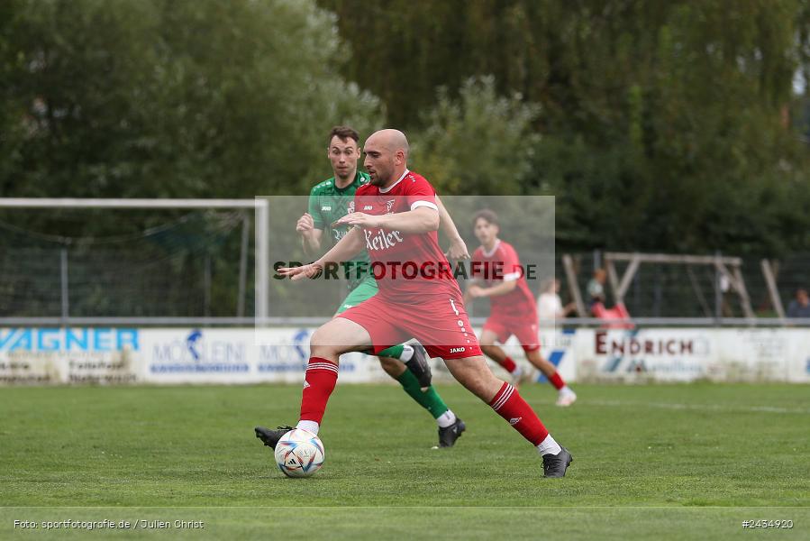 Sportgelände, Lohr am Main, 08.09.2024, sport, action, BFV, Fussball, 8. Spieltag, Bezirksliga Unterfranken West, TSV, LOH, TSV 1913 Pflaumheim, TSV 1846 Lohr a. Main - Bild-ID: 2434920