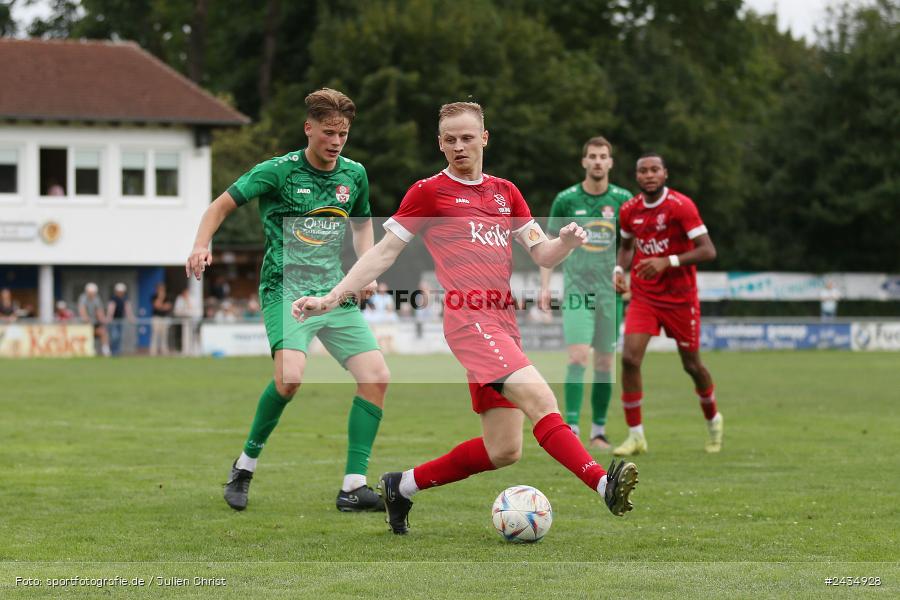 Sportgelände, Lohr am Main, 08.09.2024, sport, action, BFV, Fussball, 8. Spieltag, Bezirksliga Unterfranken West, TSV, LOH, TSV 1913 Pflaumheim, TSV 1846 Lohr a. Main - Bild-ID: 2434928