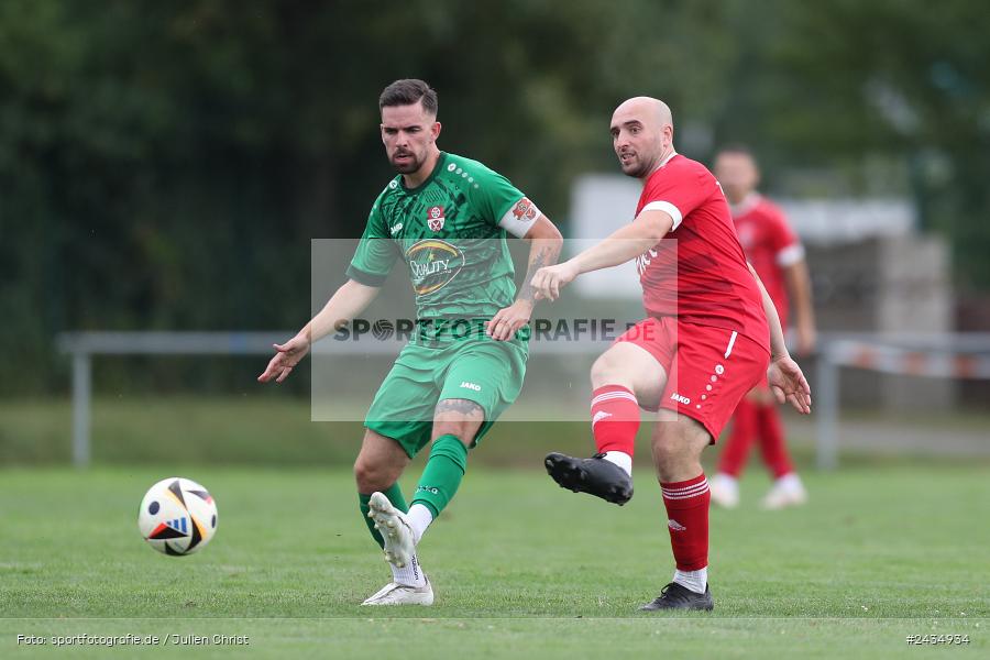 Sportgelände, Lohr am Main, 08.09.2024, sport, action, BFV, Fussball, 8. Spieltag, Bezirksliga Unterfranken West, TSV, LOH, TSV 1913 Pflaumheim, TSV 1846 Lohr a. Main - Bild-ID: 2434934