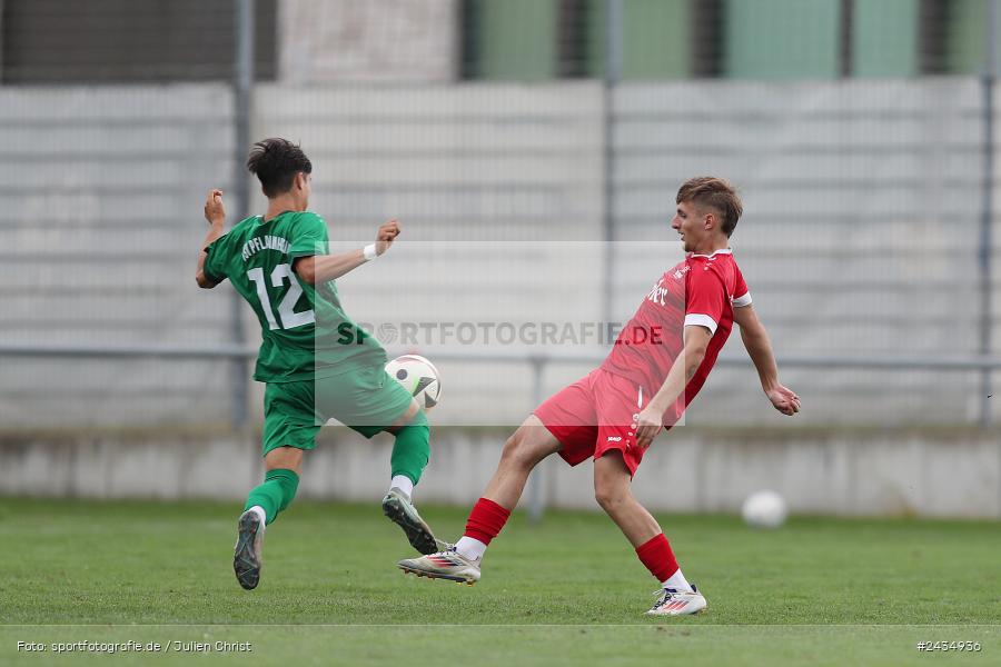 Sportgelände, Lohr am Main, 08.09.2024, sport, action, BFV, Fussball, 8. Spieltag, Bezirksliga Unterfranken West, TSV, LOH, TSV 1913 Pflaumheim, TSV 1846 Lohr a. Main - Bild-ID: 2434936