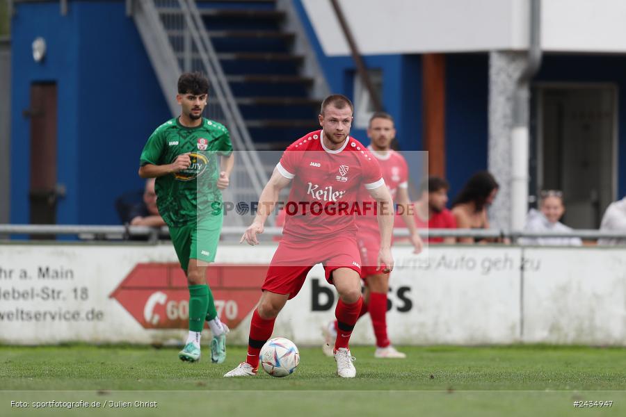 Sportgelände, Lohr am Main, 08.09.2024, sport, action, BFV, Fussball, 8. Spieltag, Bezirksliga Unterfranken West, TSV, LOH, TSV 1913 Pflaumheim, TSV 1846 Lohr a. Main - Bild-ID: 2434947