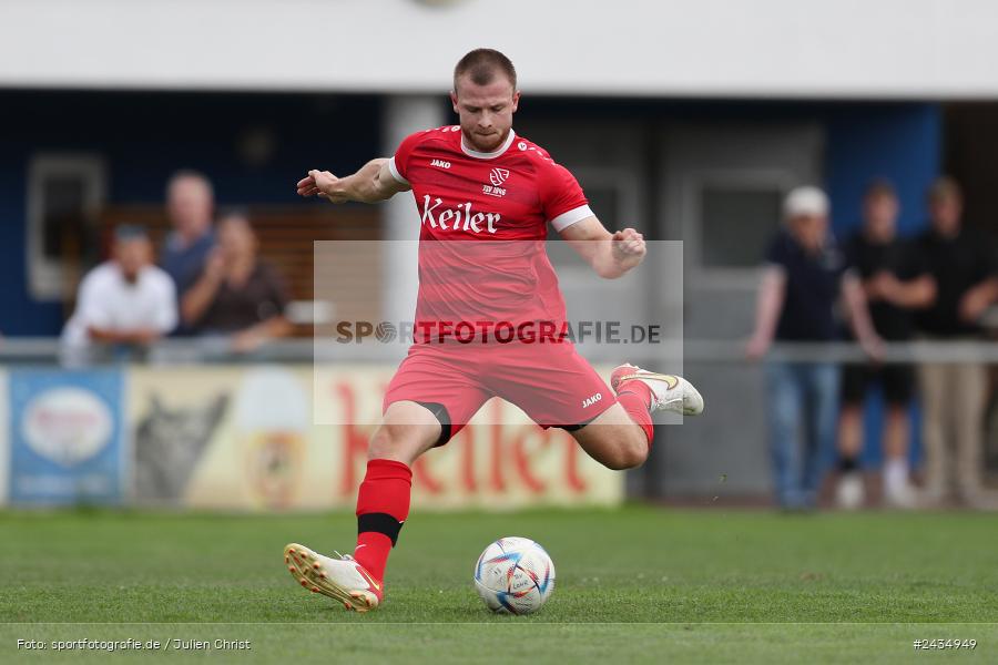 Sportgelände, Lohr am Main, 08.09.2024, sport, action, BFV, Fussball, 8. Spieltag, Bezirksliga Unterfranken West, TSV, LOH, TSV 1913 Pflaumheim, TSV 1846 Lohr a. Main - Bild-ID: 2434949