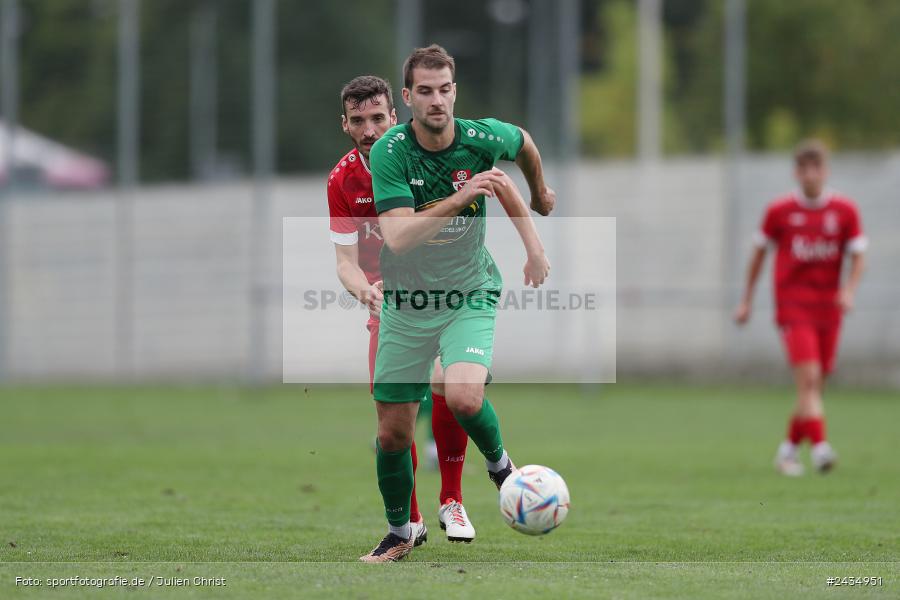 Sportgelände, Lohr am Main, 08.09.2024, sport, action, BFV, Fussball, 8. Spieltag, Bezirksliga Unterfranken West, TSV, LOH, TSV 1913 Pflaumheim, TSV 1846 Lohr a. Main - Bild-ID: 2434951