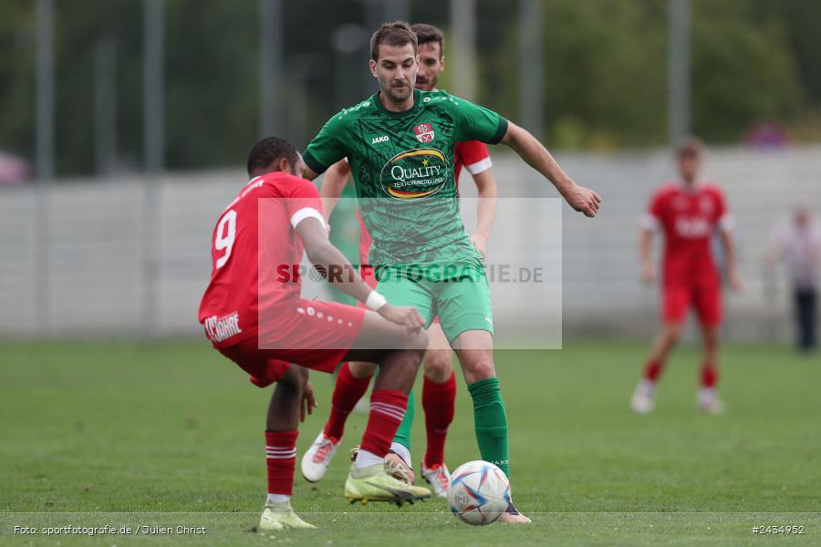 Sportgelände, Lohr am Main, 08.09.2024, sport, action, BFV, Fussball, 8. Spieltag, Bezirksliga Unterfranken West, TSV, LOH, TSV 1913 Pflaumheim, TSV 1846 Lohr a. Main - Bild-ID: 2434952
