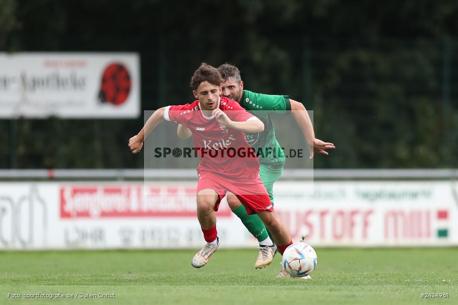 Sportgelände, Lohr am Main, 08.09.2024, sport, action, BFV, Fussball, 8. Spieltag, Bezirksliga Unterfranken West, TSV, LOH, TSV 1913 Pflaumheim, TSV 1846 Lohr a. Main - Bild-ID: 2434961