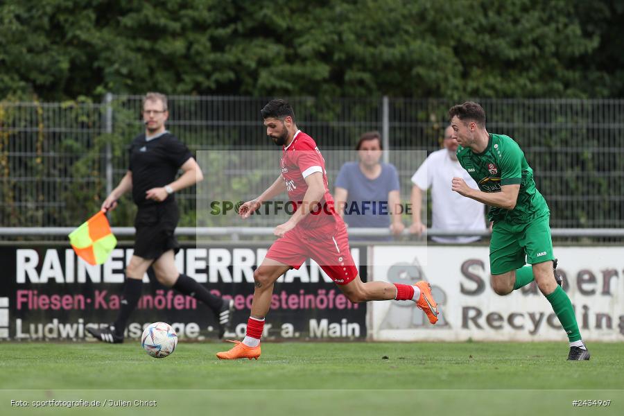Sportgelände, Lohr am Main, 08.09.2024, sport, action, BFV, Fussball, 8. Spieltag, Bezirksliga Unterfranken West, TSV, LOH, TSV 1913 Pflaumheim, TSV 1846 Lohr a. Main - Bild-ID: 2434967
