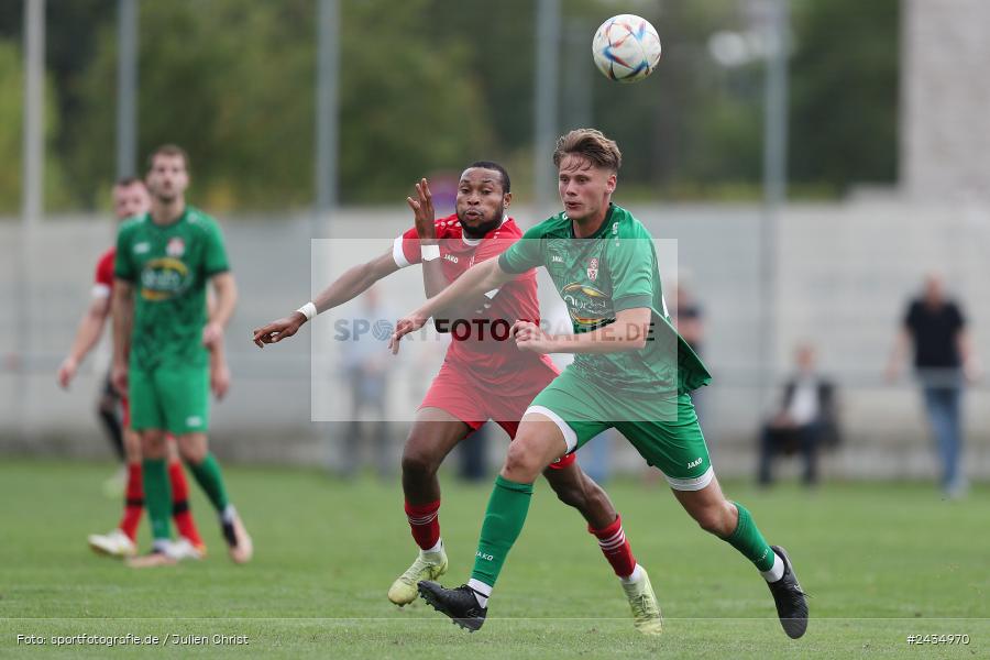 Sportgelände, Lohr am Main, 08.09.2024, sport, action, BFV, Fussball, 8. Spieltag, Bezirksliga Unterfranken West, TSV, LOH, TSV 1913 Pflaumheim, TSV 1846 Lohr a. Main - Bild-ID: 2434970