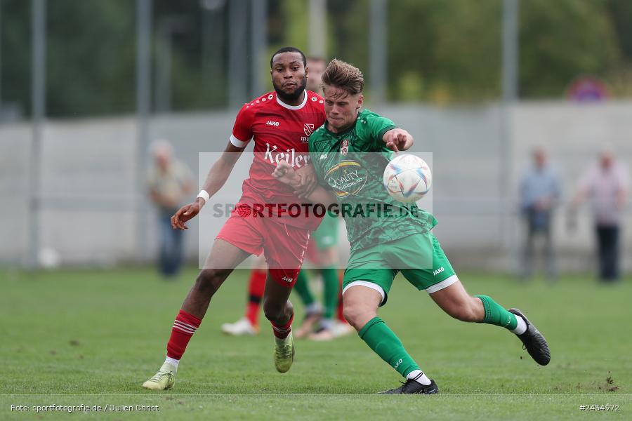 Sportgelände, Lohr am Main, 08.09.2024, sport, action, BFV, Fussball, 8. Spieltag, Bezirksliga Unterfranken West, TSV, LOH, TSV 1913 Pflaumheim, TSV 1846 Lohr a. Main - Bild-ID: 2434972