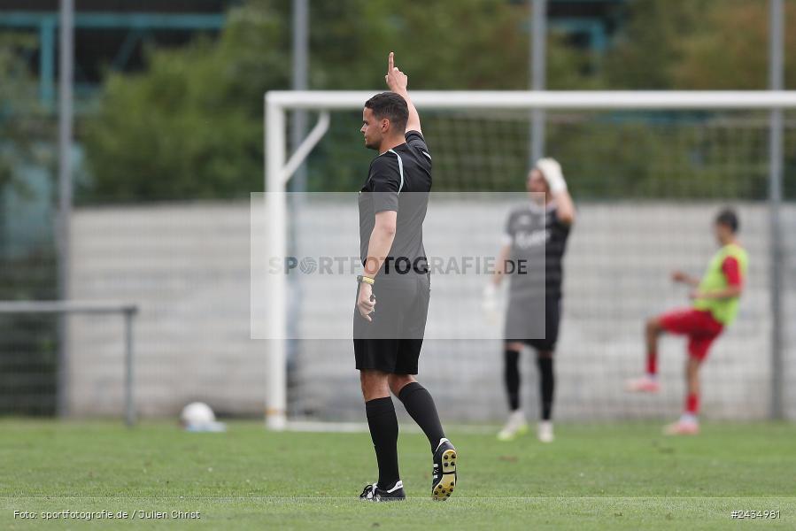 Sportgelände, Lohr am Main, 08.09.2024, sport, action, BFV, Fussball, 8. Spieltag, Bezirksliga Unterfranken West, TSV, LOH, TSV 1913 Pflaumheim, TSV 1846 Lohr a. Main - Bild-ID: 2434981