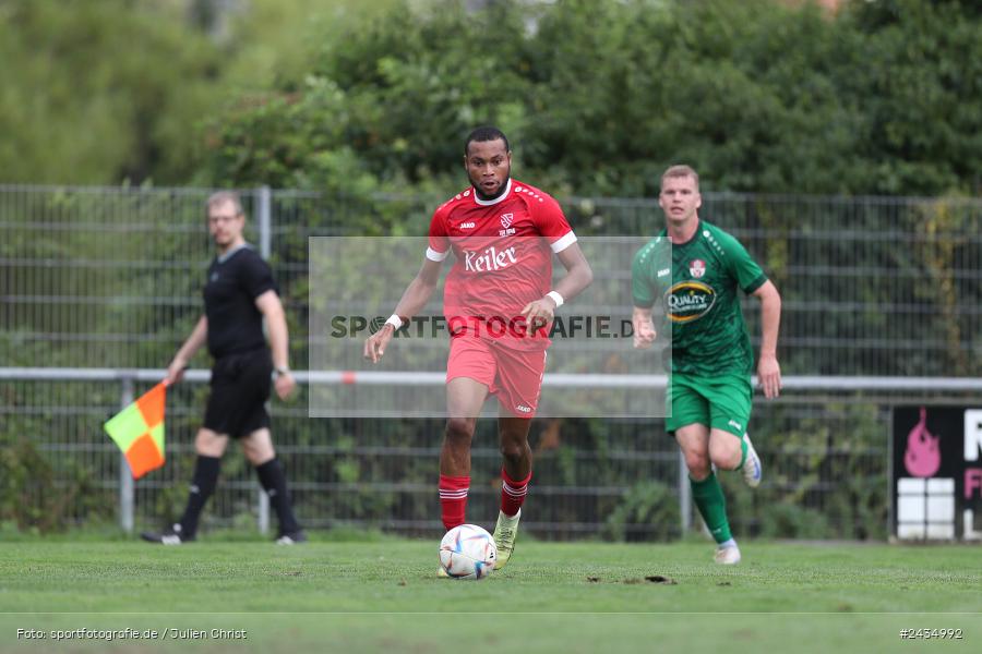 Sportgelände, Lohr am Main, 08.09.2024, sport, action, BFV, Fussball, 8. Spieltag, Bezirksliga Unterfranken West, TSV, LOH, TSV 1913 Pflaumheim, TSV 1846 Lohr a. Main - Bild-ID: 2434992