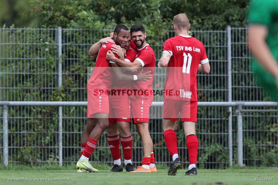 Sportgelände, Lohr am Main, 08.09.2024, sport, action, BFV, Fussball, 8. Spieltag, Bezirksliga Unterfranken West, TSV, LOH, TSV 1913 Pflaumheim, TSV 1846 Lohr a. Main - Bild-ID: 2434999 Sportgelände, Lohr am Main, 08.09.2024, sport, action, BFV, Fussball, 8. Spieltag, Bezirksliga Unterfranken West, TSV, LOH, TSV 1913 Pflaumheim, TSV 1846 Lohr a. Main - Bild-ID: 2434999